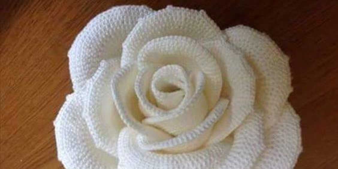 free crochet rose pattern