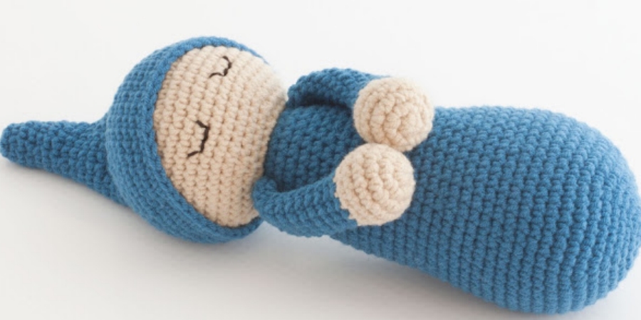 sleepyhead doll crochet pattern