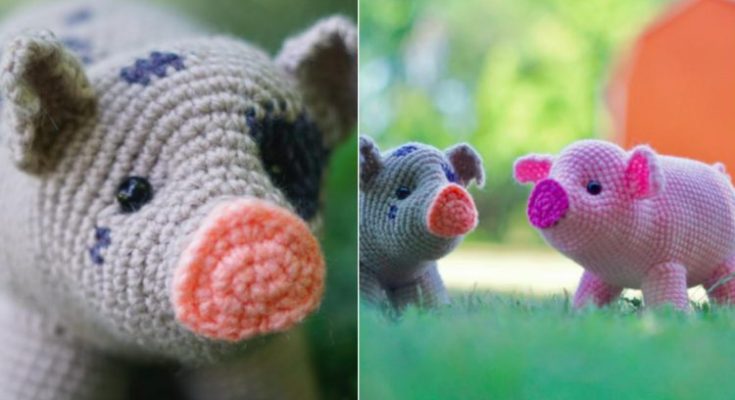 Crochet Pig - Free Pattern