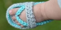 Crochet Baby Slippers – The Craft Chair