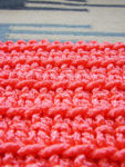 Use nylon rope from home depot to crochet outdoor rug