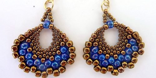 Beaded Earrings - Free Pattern