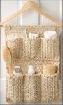 Crochet Bathroom Door Organizer (Patterns)