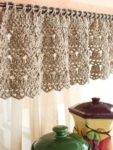 Crochet Pretty Window Topper (Free Pattern)