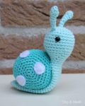 Crochet a Creative Snail to Use as a Pincushion or Toy (Free Pattern