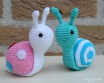 Crochet a Creative Snail to Use as a Pincushion or Toy (Free Pattern