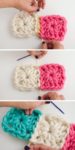 How to join Granny Squares with an invisible seam