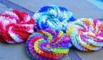 Crochet a Tawashi Scrubber with Crochet Scraps, and Clean the House (Free Pattern)