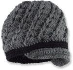 Twisted Stitches Beanie With Brim