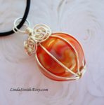 You Won't Lose Your Marbles With This Wrapped Pendant Tutorial