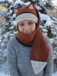 Fox Hat & Scarf Combo