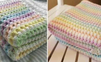 Crochet Baby Blanket - Free Pattern