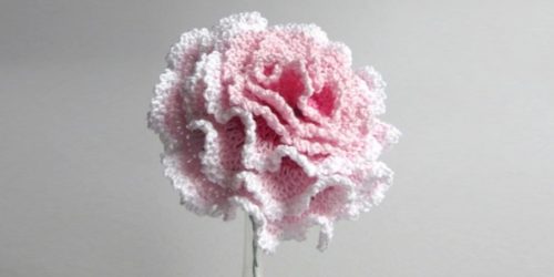 Crochet Peony