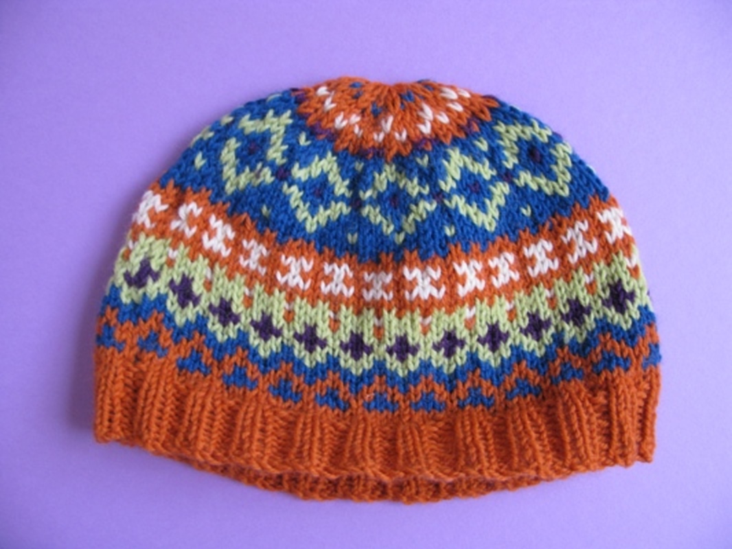 A Fair Isle Hat (Free Pattern)