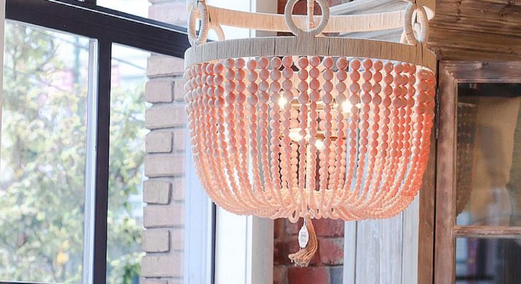 Beaded Chandelier