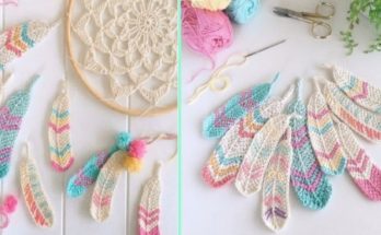 Crochet Lovely Feathers (Free Pattern)