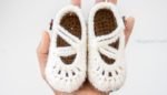 Crochet Mary Jane Slippers (Free Patterns)