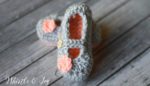 Free Crochet Pattern for Mary Jane Slippers