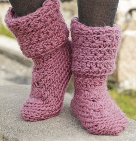 Free Knitted Slipper Patterns for Adults