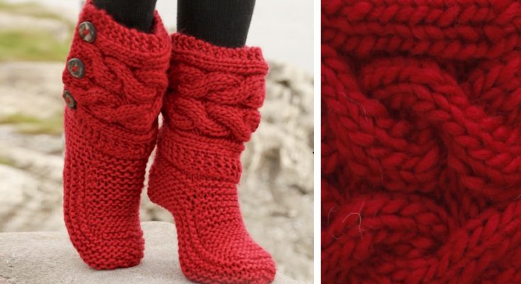 Free Knitted Slipper Patterns for Adults