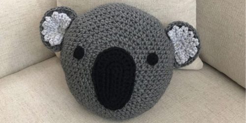 Crochet Koala Pillow