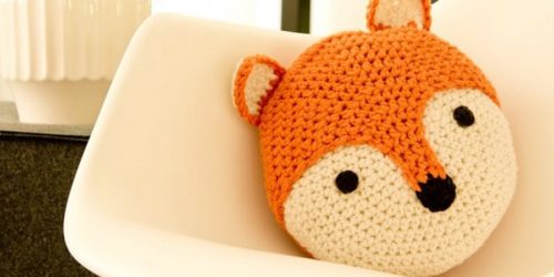 Crochet Fox Pillow