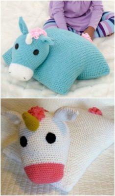 Crochet Animal Pillows