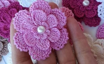 Crochet Pattern for Flowers
