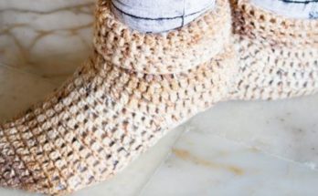 Crochet Slippers (Free Pattern)