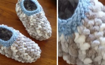 Simple Crochet Pattern for Slippers (Free)