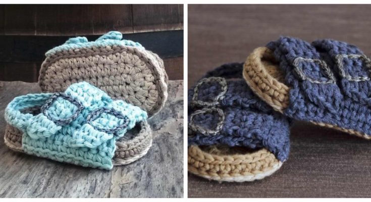 Crochet Baby Sandals Patterns