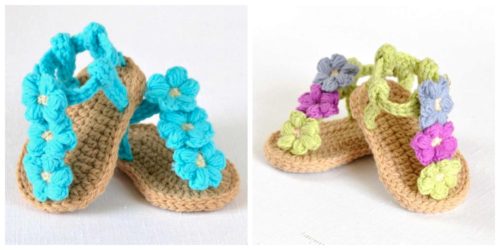 Crochet Baby Sandals Patterns