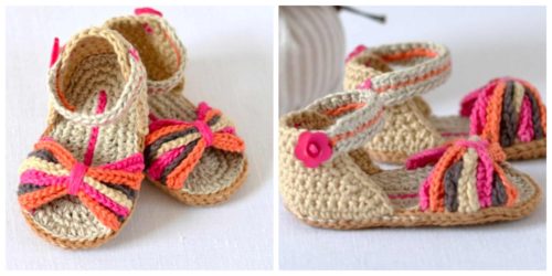 Crochet Baby Sandals Patterns