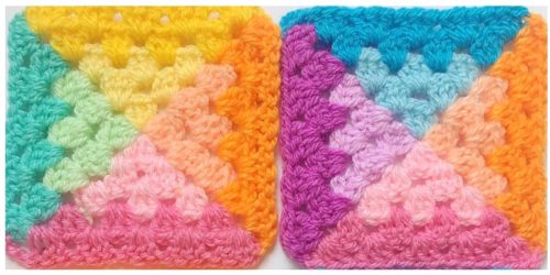 Crochet Granny Squares - Free Pattern