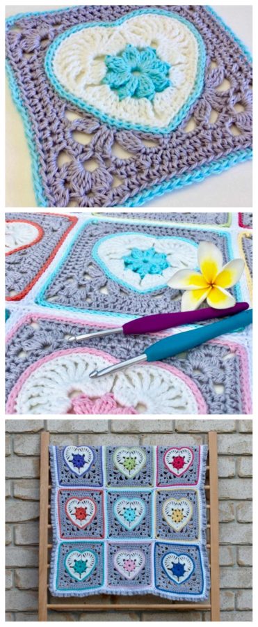 Crochet Hearts