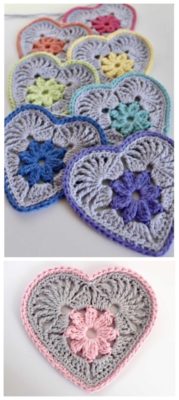 Crochet Hearts