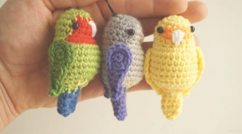 Cute Crochet Birds - Free Tutorial