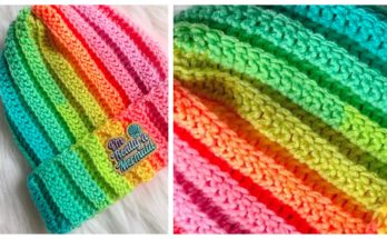 Rainbow Beanie - Free Crochet Pattern