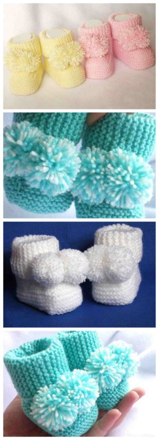 Crochet Baby Booties - Free Pattern